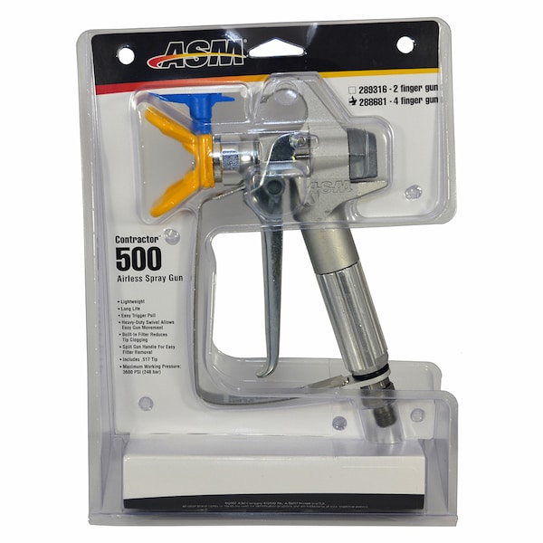 ASM 500 Professional Airless Spray Gun, 3600 psi, Split Handle
